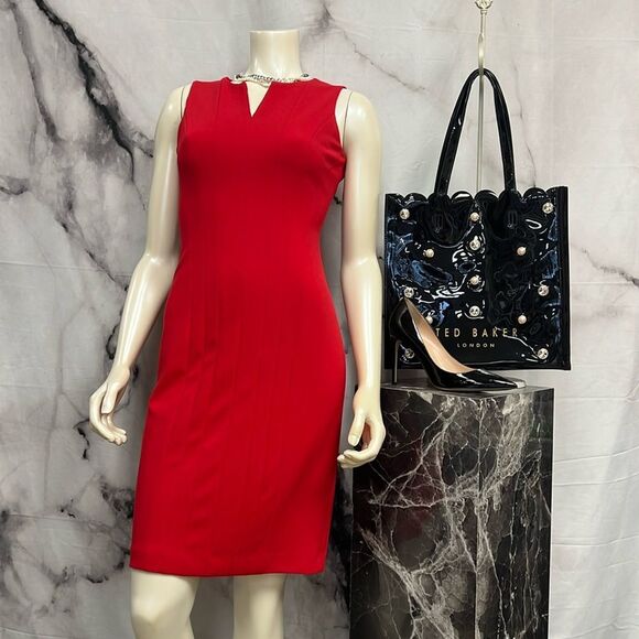 Calvin Klein Dresses & Skirts - Calvin Klein red dress